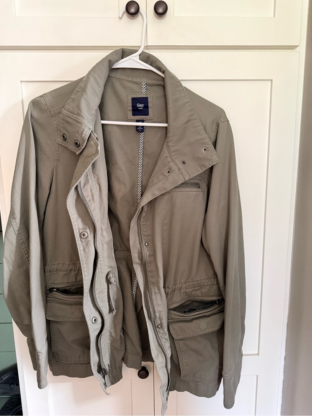 GAP Men's Olive Green Military Field Jacket